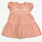 Embroidered woven dress - Size 1-2 years