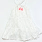 Metallic spot tassel dress - Size 1