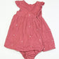 Pink spotty muslin dress - Size 1