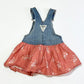 Floral denim skirtall - Size 1