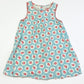 Blue roses dress - Size 1-2