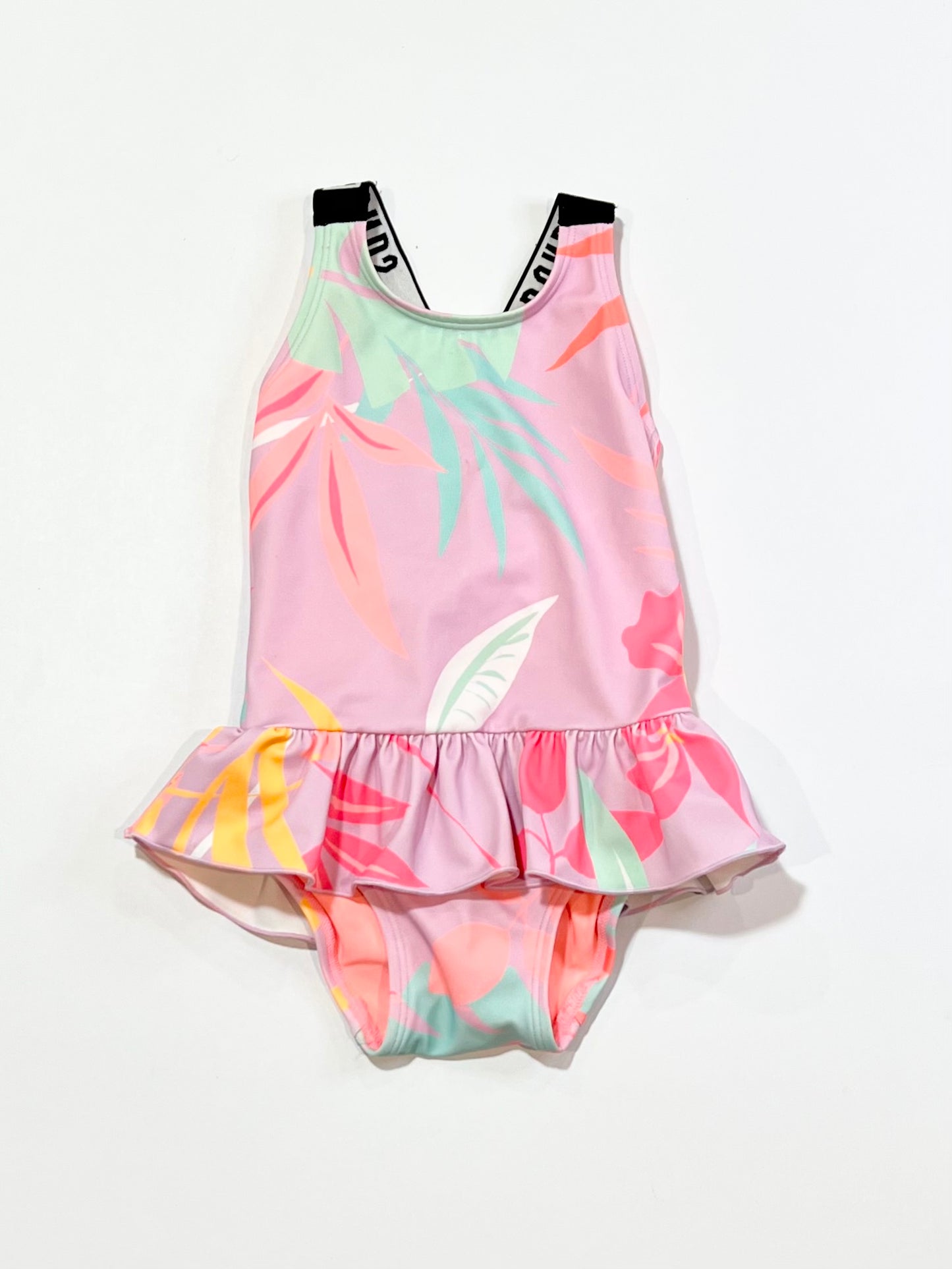 Leafy one-piece swimsuit - Size 0