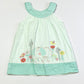 Green elephant dress - Size 0