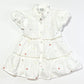 Spotty linen dress - Size 0