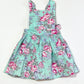 Floral pinafore - Size 0