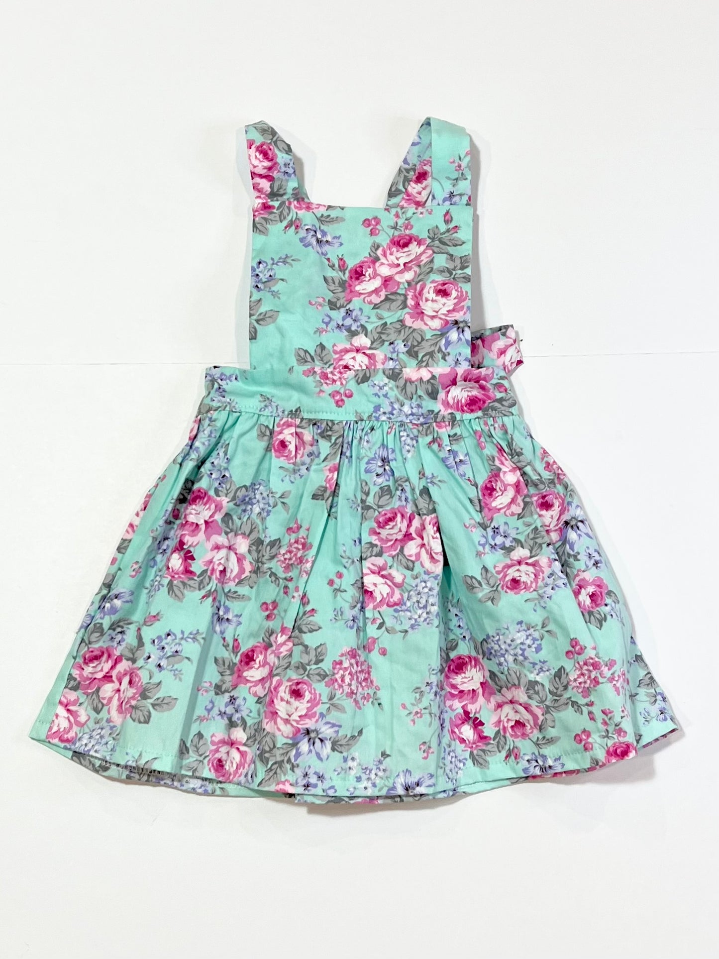 Floral pinafore - Size 0