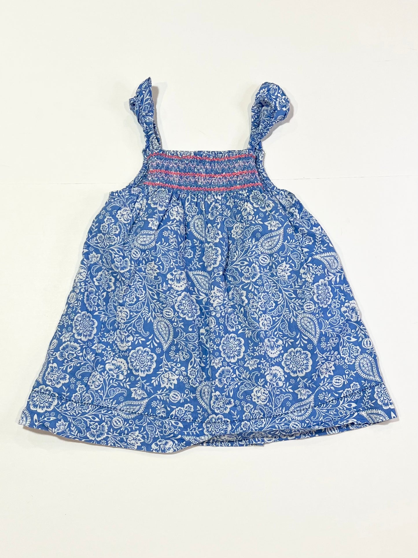Smocked floral dress - Size 0