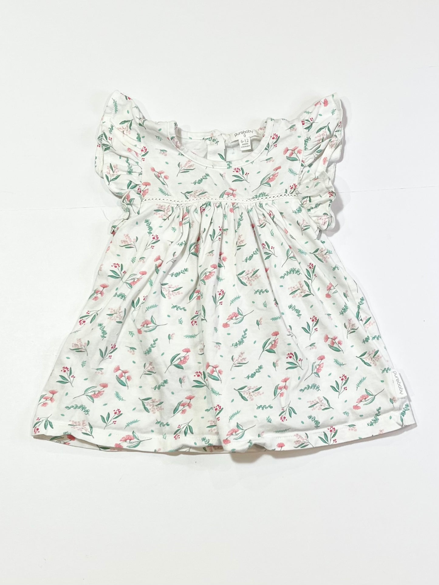 Floral jersey dress - Size 0