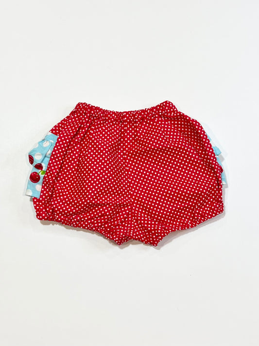 Ruffled nappy cover - Size 0