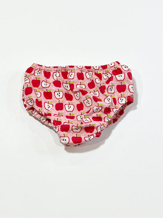 Apples nappy cover - Size 0