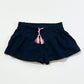 Navy jersey shorts - Size 0