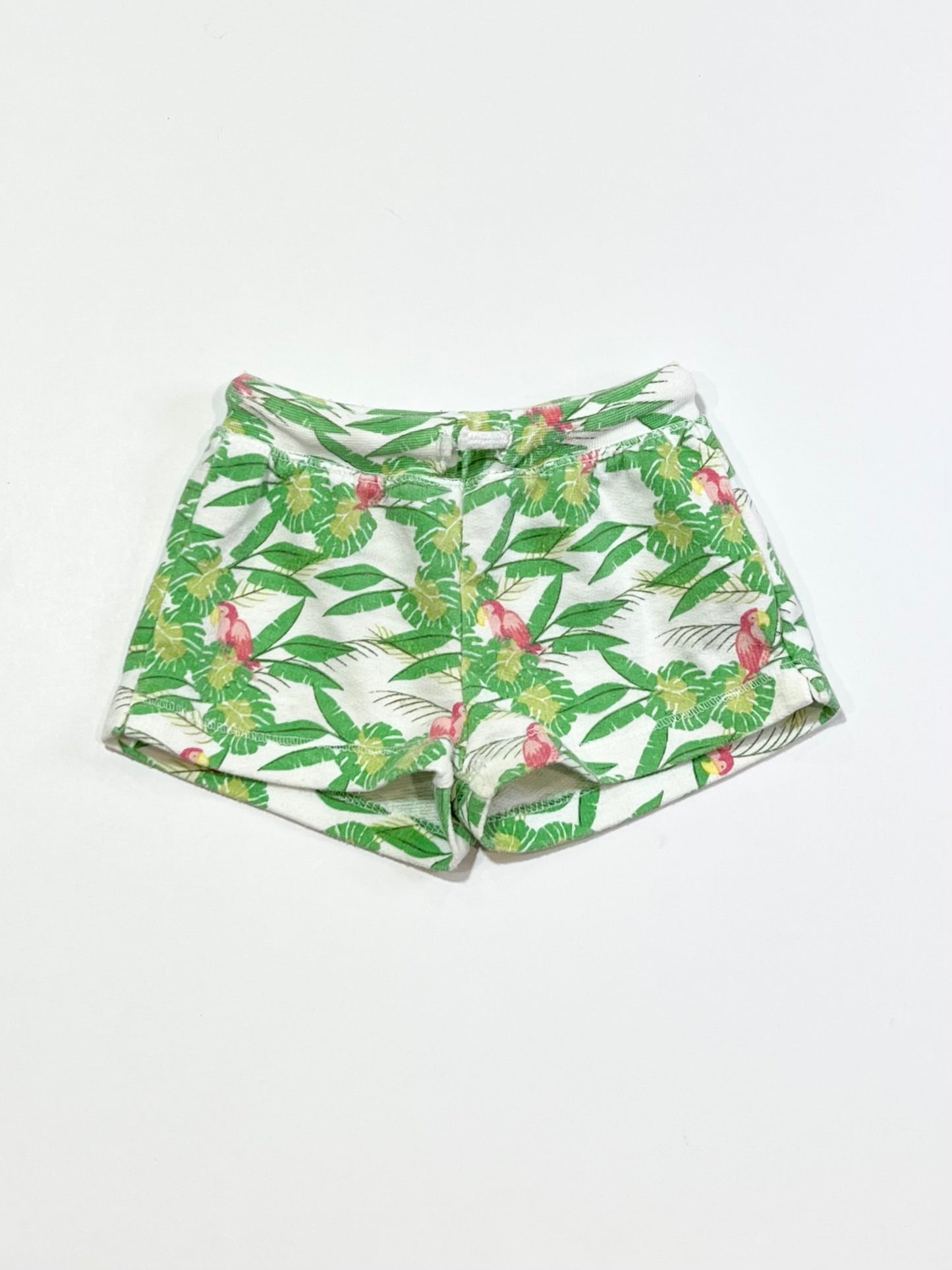 Leafy sweat shorts - Size 6-9 months