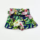 Blue floral shorts - Size 0