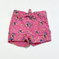 Pink toucan shorts - Size 0