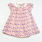 Pink horses dress - Size 9-12 months