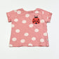 Spotty ladybug tee - Size 9-12 months