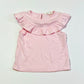 Pink ribbed top - Size 0