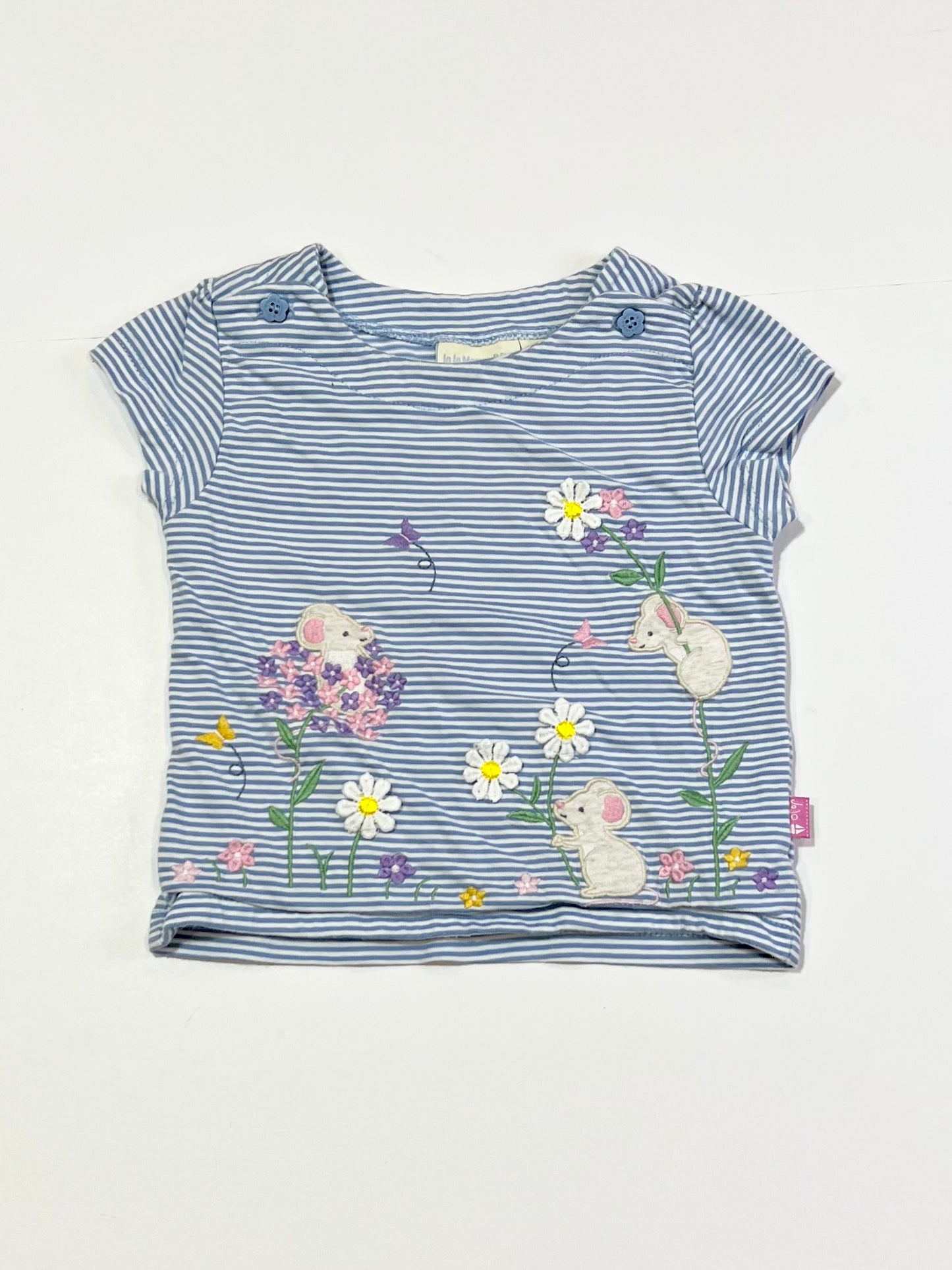 Striped mouse tee - Size 0