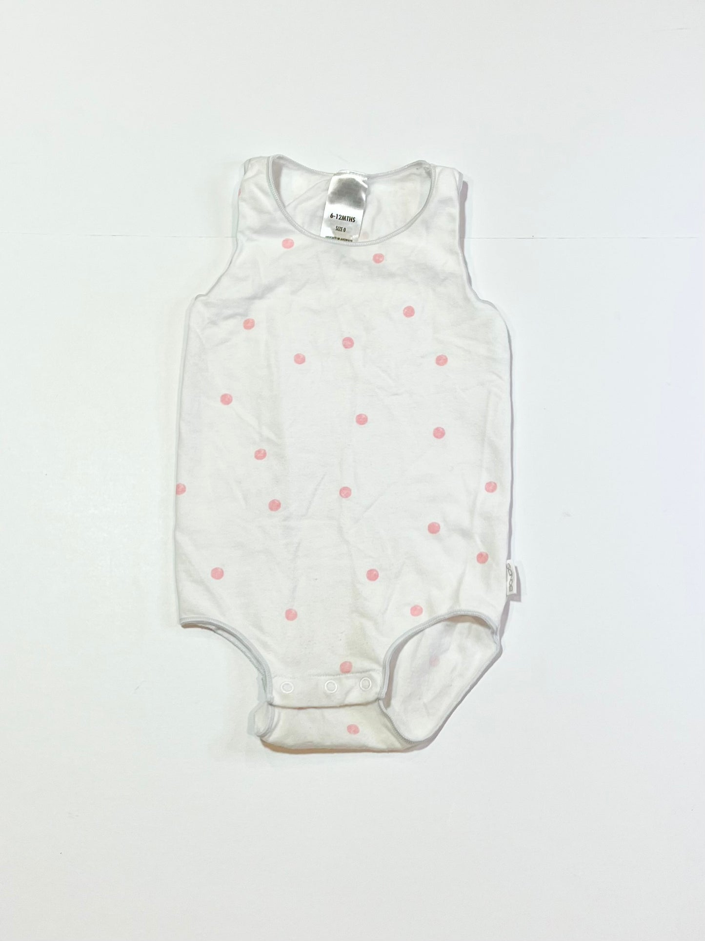 Pink spot bodysuit - Size 0