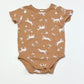 Brown unicorns bodysuit - Size 0