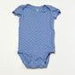 Blue spotty bodysuit - Size 6-9 months