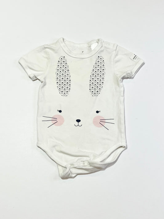 White bunny bodysuit - Size 0