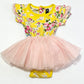 Floral tutu bodysuit - Size 0