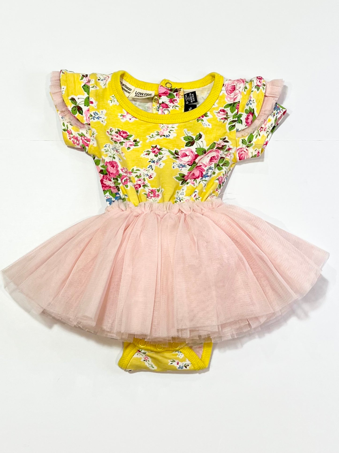 Floral tutu bodysuit - Size 0