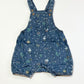 Denim ducky overalls - Size 6-9 months
