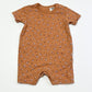 Brown floral romper - Size 0