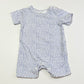 Purple floral romper - Size 0