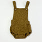 Brown leafy romper - Size 0