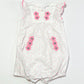 Spotty embroidered romper - Size 0