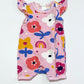 Floral zip romper - Size 0