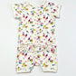 Triangles ruffle romper - Size 0