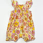Floral romper - Size 0