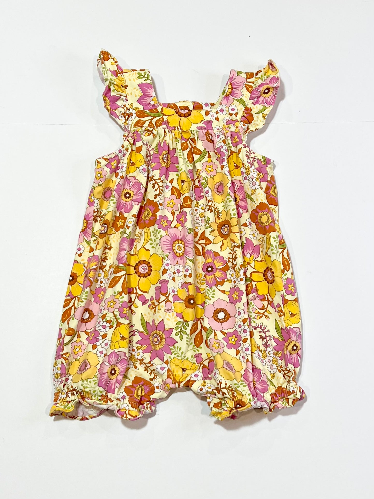 Floral romper - Size 0