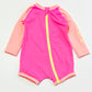 Pink zip swim suit - Size 00