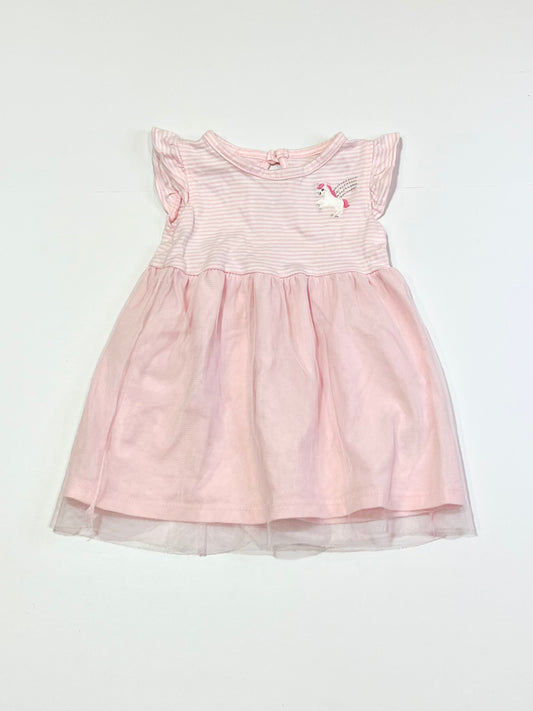 Striped pink tulle dress - Size 00