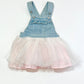 Denim tulle pinafore - Size 00