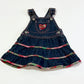 Denim pinafore - Size 00