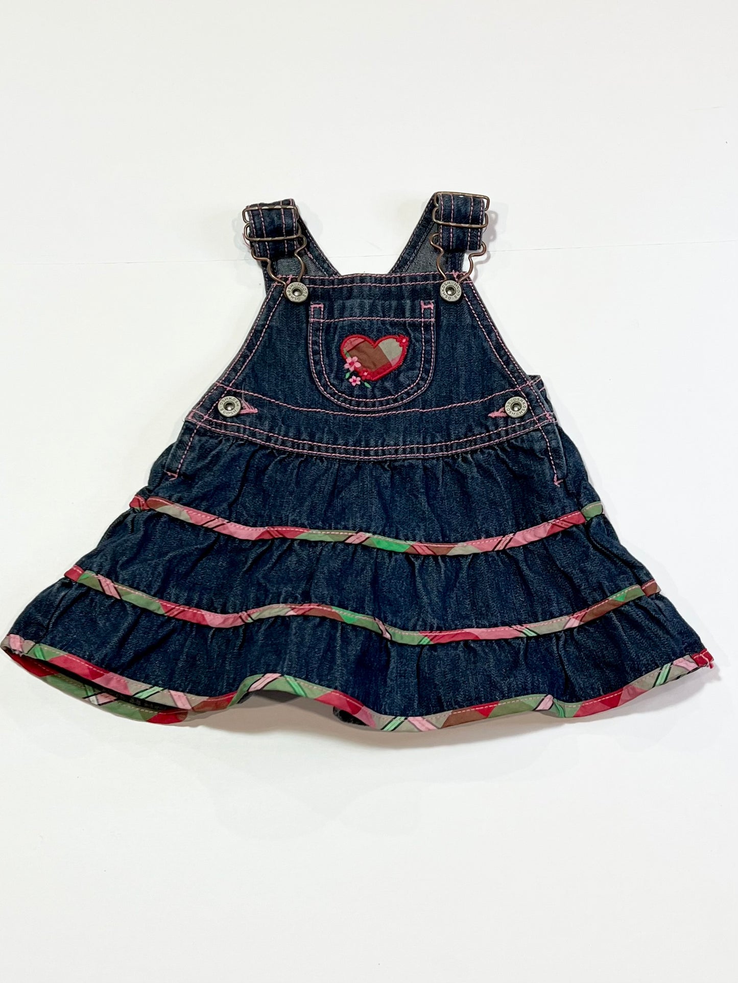 Denim pinafore - Size 00
