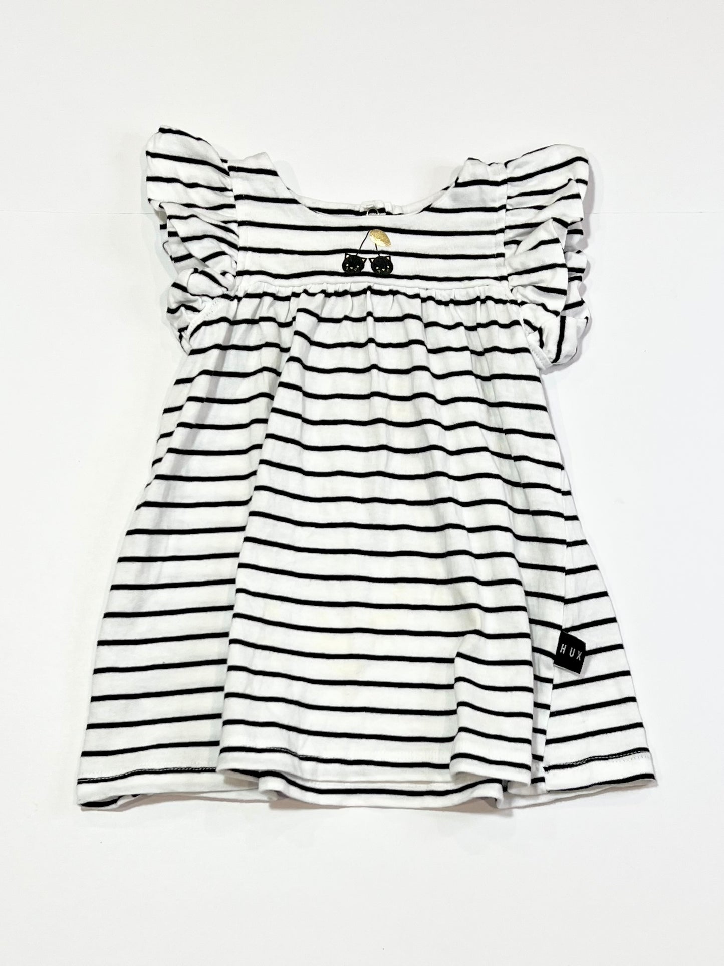 Striped jersey dress - Size 00