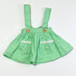 Green suspender skirt - Size 00