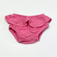 Pink ruffle nappy cover - Size 00