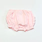 Pink ruffle bloomers - Size 00