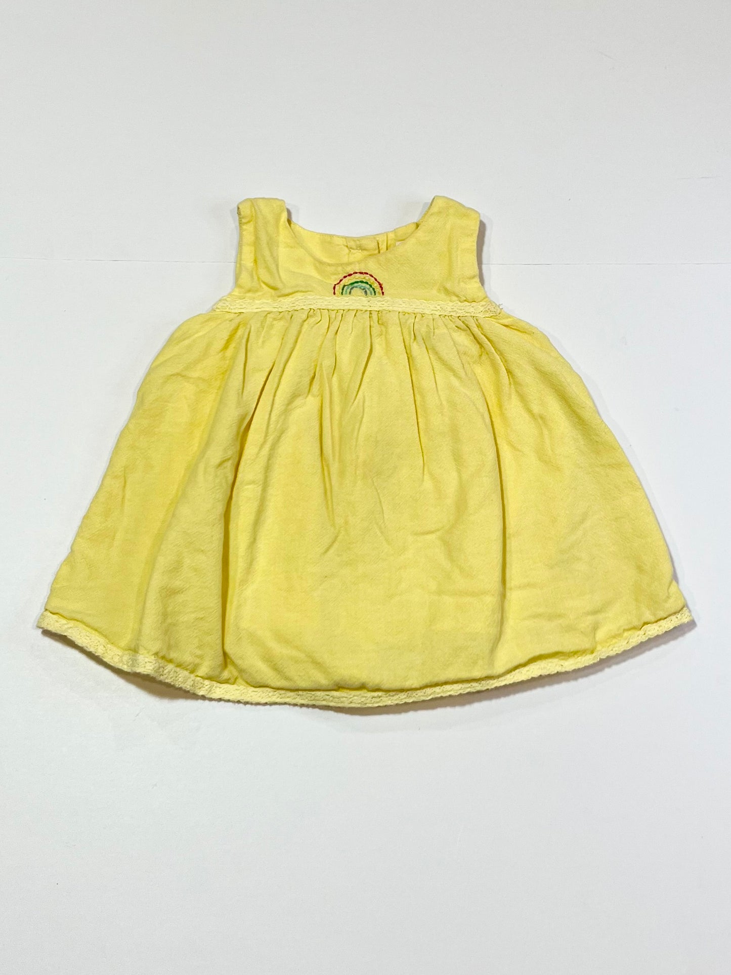 Yellow rainbow top - Size 00