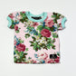 Pink floral tee - Size 00