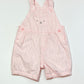 Striped bunny overalls - Size 00