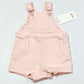 Pink overalls brand new - Size 00